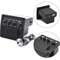 thumbnail image 2 of Acoustic Guitar Pickups Professional Acoustic Guitar Band Two Pre EQ Tuner Piezoelectric Pickup, 2 of 5