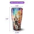 thumbnail image 5 of Hello 2025 Beagle Celebrates Happy New Year Firework Balloon 30oz Stainless Steel Tumbler Insulated Cup with Lid Beagles Dog Lover Gifts Idea - 02024, 5 of 5