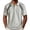 Grey, variant on Mens Polo Shirts Relaxed Fit Comfortable Button Placket Tops Quick Drying Stretch Thin T-Shirt Activewear Clothing Black Size XXXL