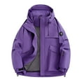 thumbnail image 2 of Windbreaker Jacket for Men 2025 Lightweight Breathable Windproof Waterproof Zip Up Hooded Jacket with Pockets, 2 of 6