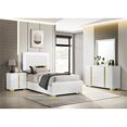 thumbnail image 2 of Marceline 4-piece Twin Bedroom Set with LED Headboard White, 2 of 6