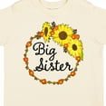 thumbnail image 4 of Inktastic Big Sister Sunflower Wreath Boys or Girls Toddler T-Shirt, 4 of 5