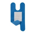 thumbnail image 2 of Medline Curad Food Service Adhesive Knuckle Bandages, Blue, 100 Ct, 2 of 4
