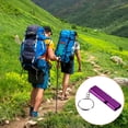 thumbnail image 6 of Uxcell 4Pcs Survival Whistle Double Tubes Whistles Super Loud for Outdoor Purple, 6 of 6