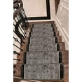 thumbnail image 6 of Gloria Non Slip Rubber Back Washable Indoor Stair Rug Mat Stair Treads Carpet Set of 7, 6 of 6