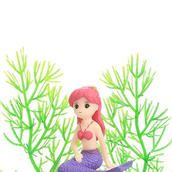 Yasu Aquarium Miniature Figurine Decorative Safety Beautiful Aquarium Fish Tank Landscaping Decoration