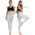 thumbnail image 2 of Women's High Waist Yoga Pants Tummy Control Slimming Booty Leggings Workout Running Butt Lift Tights, 2 of 7