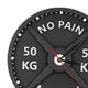 thumbnail image 4 of No Pain No GAIN Barbell Reloj de pared Moderno y silencioso Reloj de mecanismo de cuarzo decorativo de 12 pulgadas para gimnasio Culturismo, 4 of 4