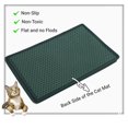 thumbnail image 3 of POINTERTECK Cat Litter Mat Waterproof Urine-proof Honeycomb Design Double Layer Litter Trapping Pad Cat Litter Trapper, 3 of 6