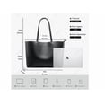 thumbnail image 2 of Bolso De Moda Leather Cercanías Alta Capacidad Para Mujer Xtellar negro, 2 of 4