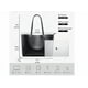 thumbnail image 2 of Bolso De Moda Leather Cercanías Alta Capacidad Para Mujer Xtellar negro, 2 of 4