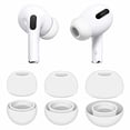 thumbnail image 1 of 3 Pares Compatibles con AirPods Pro 1st 2nd Ear Tips Buds, Pequeño Mediano Grande 3 Tamaños Reemplazo de Almohadillas de Goma de Silicona Accesorios de Gel Compatibles con AirPods Pro 2 y 1st - S/M/L, 1 of 5