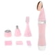 thumbnail image 2 of quatre en un Cara Eléctrica Bikini Ceja Hair Remover Device Set , Rosado Macarena Removedor de pelo para las mujeres, 2 of 8