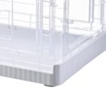 thumbnail image 5 of Boîte de Rangement Grande Capacité Conteneur Transparent Boîte de Rangement Organisateur de Chambre avec Roues Transparentes pour Maison Chambre, 5 of 5