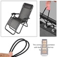 thumbnail image 3 of EIMELI Elastic Bungee Rope Cords Recliner Laces for Zero Gravity Chair Replacement-Black, 3 of 10