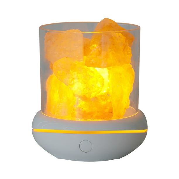 Salt Lamp Himalayan Salt Stone Night Light Aromatherapy Diffuser