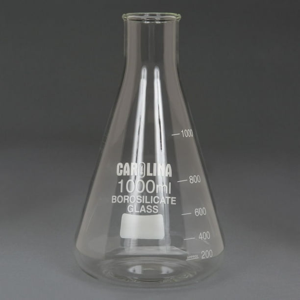 Carolina Standard Grade Erlenmeyer Flasks, 1000 mL, Pack of 2 Walmart