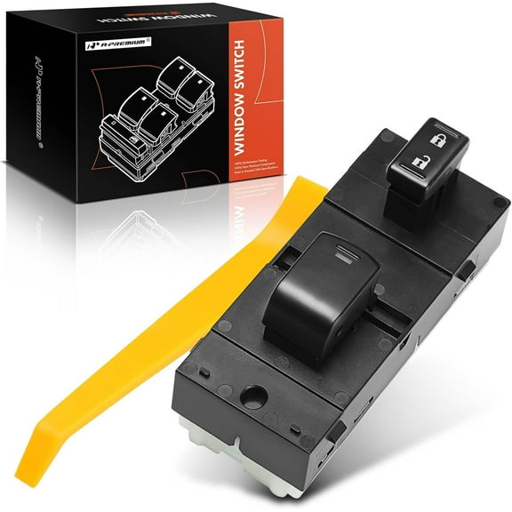 A-Premium Power Window Switch Compatible with Nissan Frontier 2010-2021, Xterra 2010-2015, Replace# 25411ZL00A