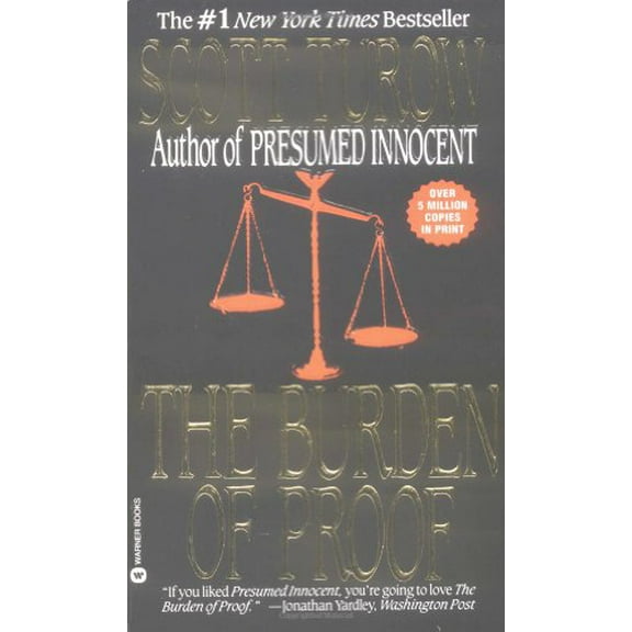 Pre-Owned The Burden of Proof, 9780446360586, 0446360589, Paperback, Reprint edition