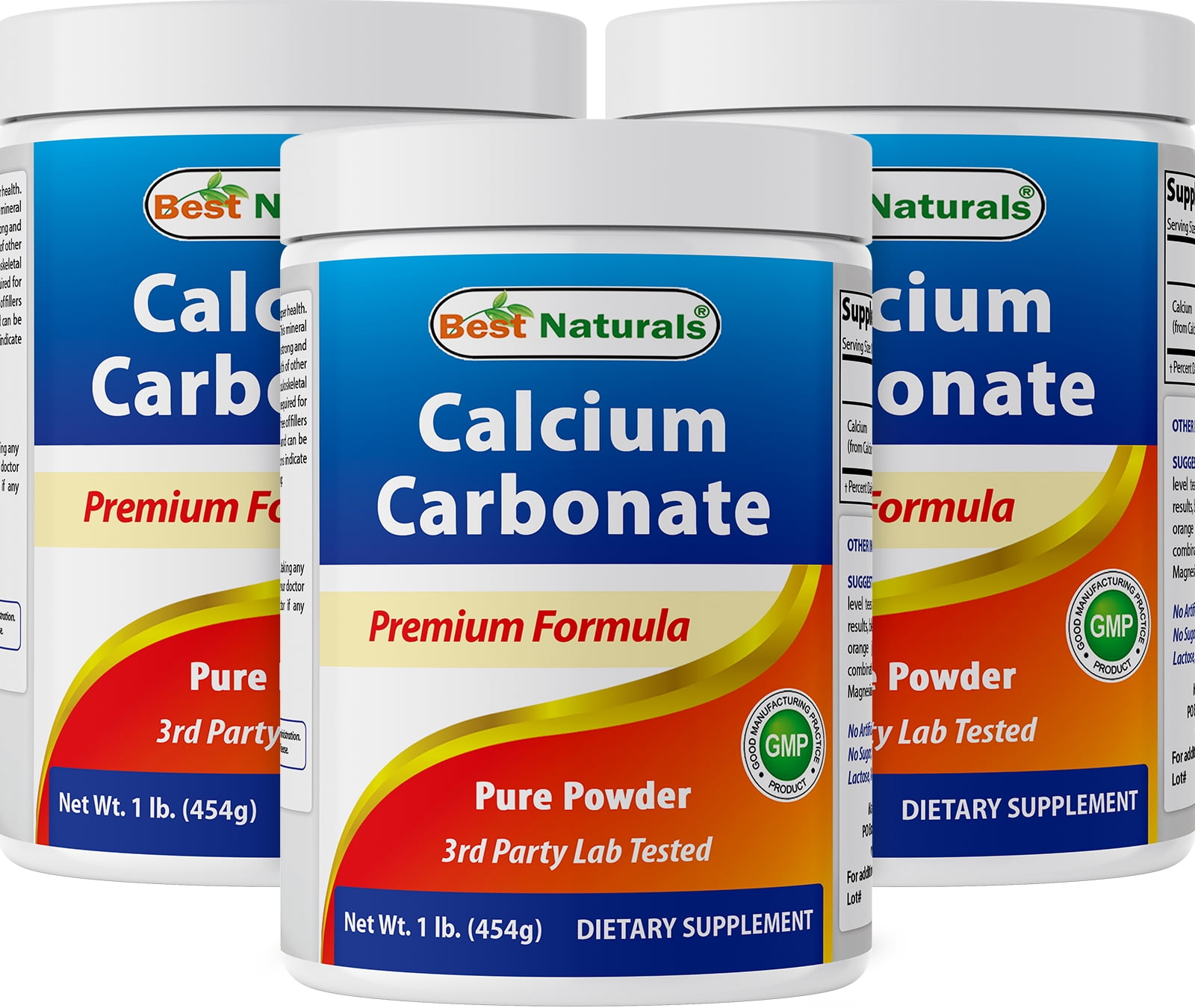 Best Naturals Calcium Carbonate 1 Pound - Food Grade 