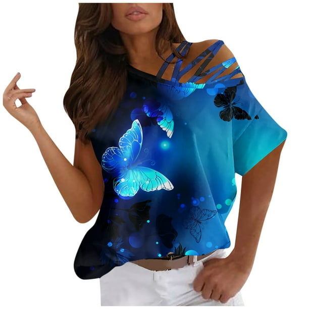 Off the shoulder outlet athletic tops
