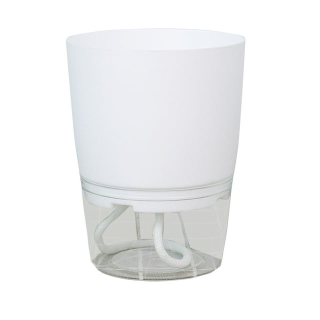 Flowerpots with Dish Ceramic, Soilless Water Absorbing Flower Pot Automatic Water-Absorbing Potted Plant, Flower Pots