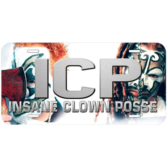 ICP Novelty Car Auto License Plate