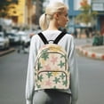 thumbnail image 7 of FORMRS Mini Backpack Purse for Women Travel Daypack Casual Shoulder Bag, Pastel Pink Stars, 7 of 7