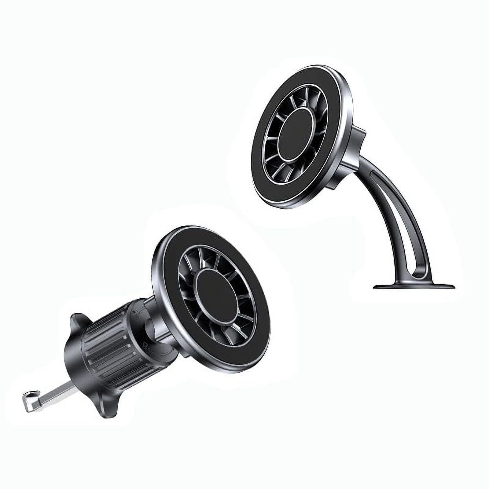 Car MountStrong Magnets Magnetic Phone Holder for Car Phone Holder Mount Truck Dash 360°Cellphone Holders for Your Car Accessories for Women Men iPhone 16 Pro 15 14 13Plus (2Silver, 7)