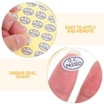 thumbnail image 3 of TABLZONE White Self-Adhesive Oval QC Passed Labels Stickers for Office, Inspection, Packaging and Quality Control, 3 of 7