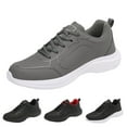 thumbnail image 6 of Yindaity Sneakers for Men Men's Mesh Fabric Fashion Sneakers Casual Oxfords Lightweight Breathable Versatile Walking Shoes (Grey,10.5), 6 of 6
