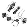 thumbnail image 4 of Cutter Head,7pcs 16mm Steel Pipeline Steel Drain Cleaner Combination Cutter Head Cutter Head Set Ombx Iuppa Dabey Drain Er Combination, 4 of 6
