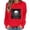 Red A, variant on Enjoytime Halloween Sweatshirts for Women Funny Printed Crew Neck Long Sleeve Tops Fall Fashion Casual Spooky Season Sweatshirt