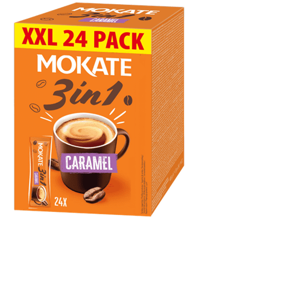 Mixes Mokate XXL Caramel 3n1, Mixes Mokate Caramel XXL 3in1