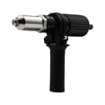 thumbnail image 1 of Electric Rivet Pops Adapter Aluminium Alloy Alloy Riveting Accessories Home Business Drill Nut Riveter Adaptor Insert Wrench Handle Kit Riveting Repair, 1 of 7