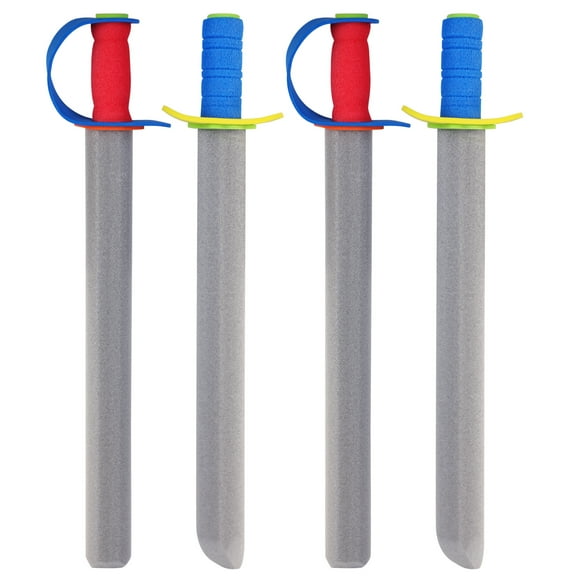 4PCS Sword Toy Creative Funny Foam Sword Weapon Toy Pretend Play Toy for Kids