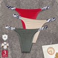 thumbnail image 1 of Tanga Sexy Para Mujeres Ropa Interior Suave Sin Costuras Color Sólido Bragas Lencería Femenina, 1 of 4