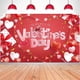 thumbnail image 2 of Fondo para el Día de San Valentín con pancarta de corazones, decoración para fiestas, fondo fotográfico para el Día de San Valentín, 71 x 43,3 pulgadas., 2 of 5
