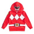 thumbnail image 1 of Sudadera con Capucha con Cierre para Niños Hasbro Power Rangers Rojo, 1 of 5