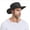 Black, variant on Sun Hats for Men, Wide Brim UPF 50+ UV Protection Caps, Mesh Quick-Drying Sun-Proof Outdoor Mountaineering Hat, Folding Packable with Drawstring, Dark Gray