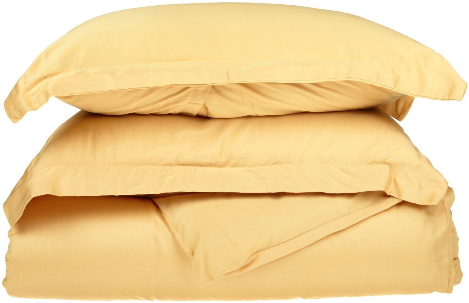 Microfiber Solid Duvet Cover Set, Wrinkle Resistant, King/Cal King