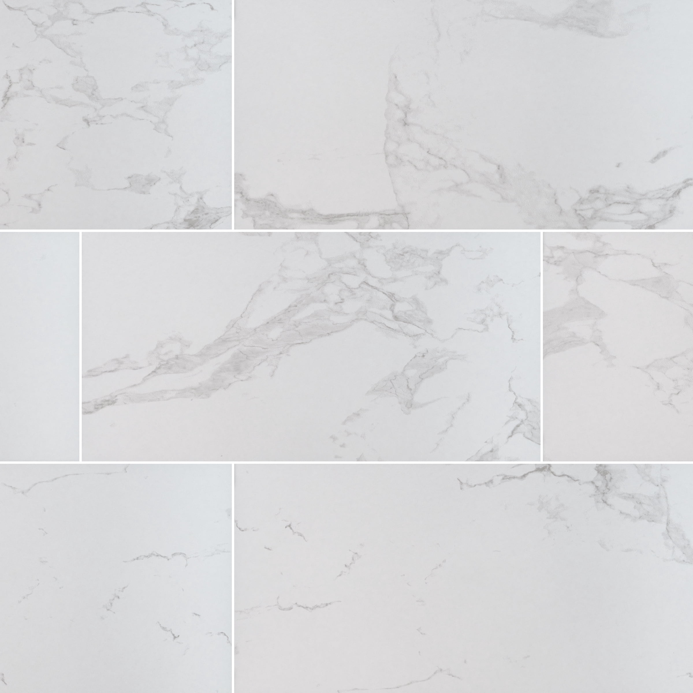 Praia Carrara 24 in. x 48 in. Glazed Porcelain Floor and Wall Tile (16 sq.ft. / case)