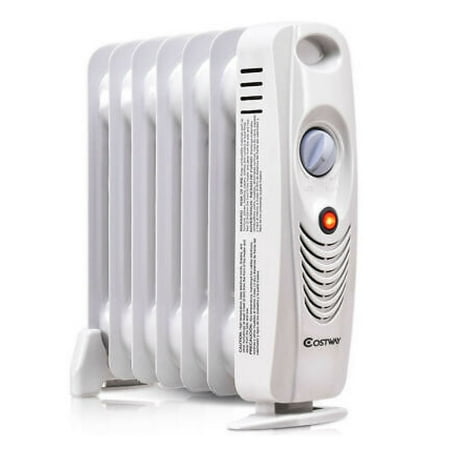 

ZJINJIN 700W Portable Mini Electric Oil Filled Radiator Heater Safe Room Comfor Warm