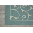 thumbnail image 4 of Nourison Home & Garden Indoor/Outdoor Light Blue 2'3" x 3'9" Area Rug, (2x4), 4 of 6