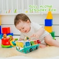 thumbnail image 2 of beetoy Baby Tissue Box Toy, Soft Stuffed High Contrast Baby Toys 6-12 Months Sensory Montessori Toys with Crinkle Tissue Papers Colorful Juggling Rainbow Dance Scarves for Toddler, Infants, Newborns, 2 of 9