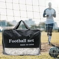 thumbnail image 2 of Red de fútbol de repuesto, red de fútbol de tejido de múltiples hebras, red de portería de fútbol para práctica, equipo deportivo de competición para 7 por lado, 2 of 8