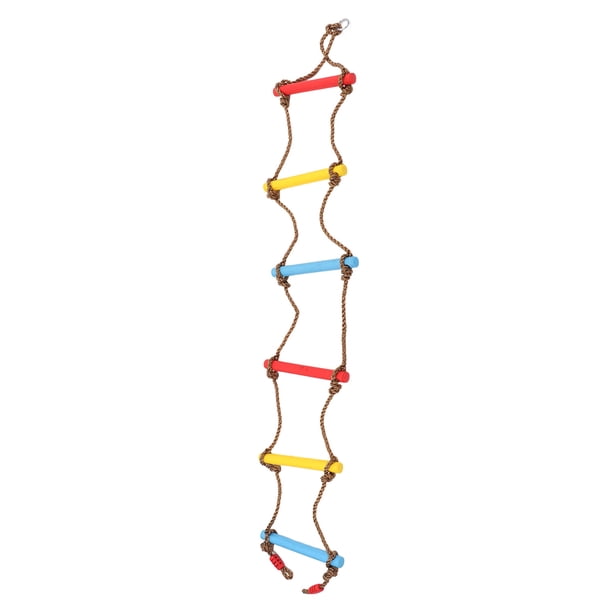 Escalera De Cuerda De Escalada, Escalera De Cuerda De Escalada Para Niños Mejore La Flexibilidad Cuerda De Nylon Resistente Al Desgaste De Múltiples Capas Diseño De Hebilla De ANGGREK Otros Deportes