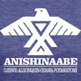 thumbnail image 3 of CafePress - Anishinaabe Women's Deluxe T Shirt - Womens Tri-blend T-Shirt, 3 of 4