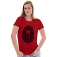 thumbnail image 3 of Ancient Egyptian Pyramid Pharaoh Womens Slim Fit Graphic Tee Brisco Brands L, 3 of 4