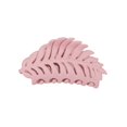 thumbnail image 5 of NIBOLOG Women Large Hair Clip Leaf Shape Hollow Design Hair Claw Back Head Shower Hair Claw Leaf Grabber Hair Accessories, 5 of 8
